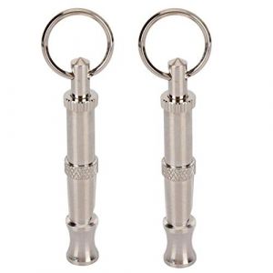 beautyhe Sifflet pour Chiens Sifflet Ultrason Chien Anti Aboiement Métal Sifflet Chien Sifflet Formation Le Comportement du Chien Formateur 2pcs (NAIXUE-FR, neuf)
