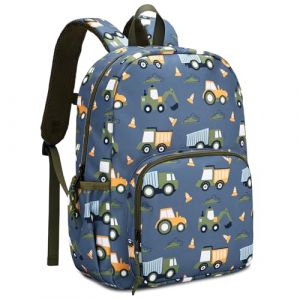 Chase Chic Cartable Fille Gar&ccedil;on Primaire,Imperm&eacute;able L&eacute;ger Sac a Dos Enfant 3-8 Ans Avec Sangle de Poitrine,Sac Cartable Pour &Eacute;coles/Voyages/Sorties,Voiture (Chase Chic, neuf)