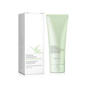 Gel Exfoliant Purifiant, Gommage Visage et Corps Nettoyant et Hydratant en Profondeur, Exfoliant Doux pour une Peau Lisse et Radieuse, Homme et Femme (guangzhoulinqiyandianzishangwuyouxiangongsi, neuf)