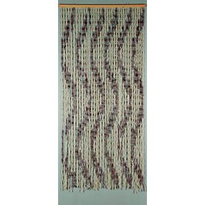 CONFORTEX - Rideau de Porte en maïs spiralé – Style Naturel et Rustique pour intérieur ou extérieur – Installation Facile – 90x200 cm Beige (Provence Outillage, neuf)