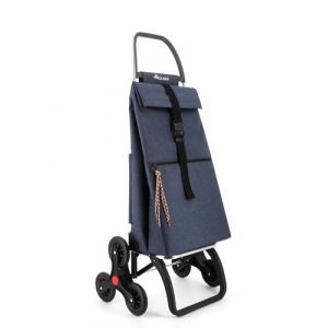 Chariot de Course Rolser Big Tweed 6 Roues Monte escaliers - Marine (ROLSER, neuf)