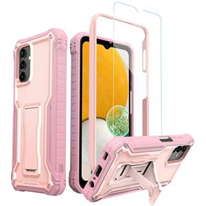ExoGuard pour Samsung Galaxy A13 5G Coque, Étanche Antichoc avec Protecteur d'Écran 360 Protection Antichoc de Qualité Militaire, Compatible avec Galaxy A13 Coque(Pink) (ExoGuard, neuf)