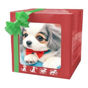 G&eacute;n&eacute;rique Peluche Mon Robot R&eacute;aliste Chiot, Chien Robot R&eacute;aliste Interactif, Chien Robots Intelligent, Peut Marcher, Aboyer, Remuer La Queue (C) (Sui Duo, neuf)