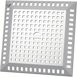 JAONLD Attrape Cheveux Douche 12,3x12,3cm Filtre Douche Cheveux Anti Cheveux Douche, pour Les Siphons de Sol de Salle Bains et Cuisine afin D'eviter Que Les Tuyaux de Drainage ne Soient Obstru&eacute;s (XINDONGLI, neuf)