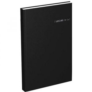 Lecas - 1 Agenda Civil Journalier Couronne Travers Euro Cents Noir - Janvier 2026 &agrave; D&eacute;cembre 2026 - Format 12 x 17 cm (Papeterie Libellus, neuf)