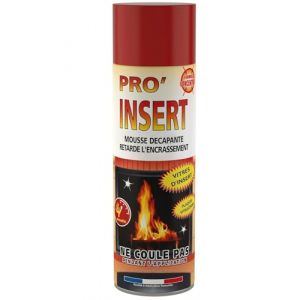 PRO INSERT Super Nettoyant Vitres inserts de cheminées et plaques vitrocéramiques - 500ml - Fabriqué en France (Maxi&Mini, neuf)