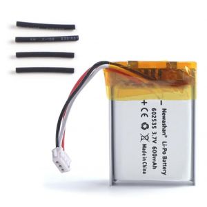 NEWASHAN 600mAh 3,7V Batterie 602535 Compatible avec Logitech MX Anywhere 2 2S Master 2 2S 3 Ergo M-RO052 Souris sans Fil Wireless Mouse Rechargeable Lipo Accu Piles Tachym&egrave;tre Haut Parleur Bluetooth (newashan, neuf)