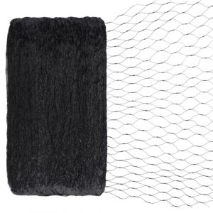 KINGLAKE Filet pour Jardin 4x10m - Noir Filet Anti-Oiseaux, Filet de Protection pour Prot&eacute;ger Les Arbres fruitiers, Les l&eacute;gumes, Les Cultures, Les Pois et Les Haricots, Mailles Fines de 15 x 15 mm (JH Gardening, neuf)