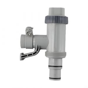 ZAMETTER Kit d'adaptateur de rechange pour valve de plongeur de piscine, kit d'adaptateur de tuyau de piscine, système de support de valve à piston, connecteur de pompe de filtre pour piscines hors (Housebtshop, neuf)