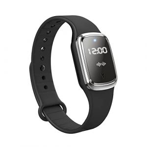 Bracelets Anti-moustiques &agrave; ultrasons, montre-bracelet &eacute;lectronique anti-moustiques avec chargement USB/&eacute;tanche/r&eacute;utilisable/portable pour le camping en plein air, la randonn&eacute;e-noir (Vogueing Tool, neuf)