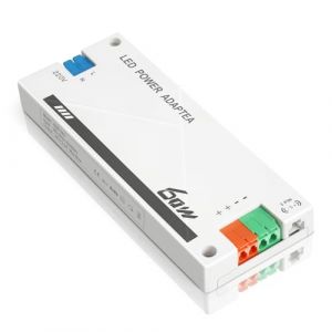 Transformateur 220V 24V LED 60W, Avec connecteur 3PIN pour lampe &agrave; Led Strip, alimentation 24v 60w 2.5A pour G4, GU5.3, MR11, MR16, Bande LED, Transfo AC &agrave; DC, convertisseur 220v 24v, Non Dimmable (CYHQ-EU, neuf)