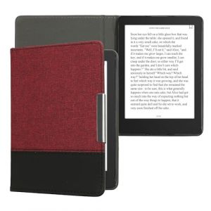 kwmobile &Eacute;tui liseuse Compatible avec Kobo Aura Edition 2 - Housse avec Rabat magn&eacute;tique en Tissu Canevas pour liseuse (SX-Commerce, neuf)