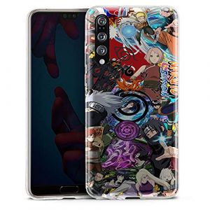 MACOQUEPERSO - Coque Silicone Compatible avec Le Huawei P20 Pro Personnages Kakashi, Sasuke Manga | Housse Silicone antichocs (Ma Coque Perso (Vendeur Fran&ccedil;ais), neuf)