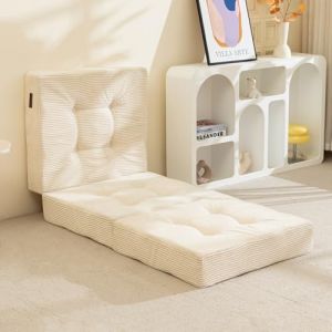 MAXYOYO Matelas Pliable 1 Personne, Épaisseur 15cm Matelas Pliant pour Futon Convertible Canapé-lit Portable, Matelas pour Invités Lit d'Appoint, 75x195 (MAXYOYO, neuf)