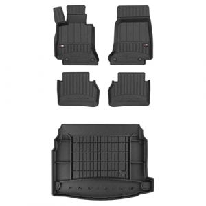 MOTOS Kit de tapis de sol en caoutchouc et tapis de coffre pour Mercedes-Benz E Classe S213 2016-2023 Am&eacute;liorez votre confort de voyage avec tapis antid&eacute;rapant voiture 3D- Tapis de sol voiture tous te (MOTOS EU, neuf)