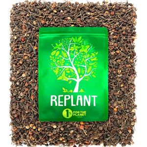 REPLANT - Poivre Sauvage de Madagascar Voatsiperifery 80g - Grand Cru de Madagascar 2025 - Délicieux Grains Noir et Rouge avec queue pour Moulin - Sachet Recharge Moulin FreshZIP (REPLANT 1% FOR THE PLANET, neuf)