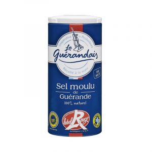 LE GU&Eacute;RANDAIS SEL MOULU BOITE 250 LABEL ROUGE, LE GUERANDAIS, LOT DE 4 (IC-Boutique, neuf)