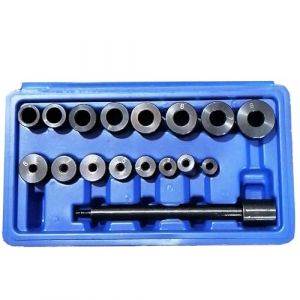 FreeTec 17 pièces Outil de centrage d'embrayage avec Bouton de Serrage dans la Valise Compatible avec VW Audi Ford Opel (FreeTec, neuf)