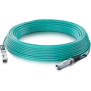 10Gtek 10G SFP+ câble Fibre Optique(AOC) 3M, SFP+ à SFP+ Active Optical OM3 MMF Fiber Cable, Compatible avec Cisco SFP-10G-AOC3M, Ubiquiti UniFi, Mikrotik, Netgear, TP-Link, D-Link, Zyxel, QNAP NAS (10 Gtek, neuf)