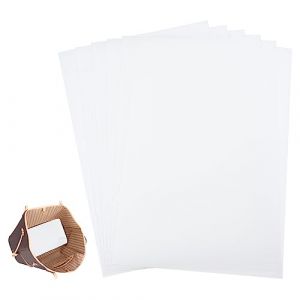 PH PandaHall 6pcs 20x30cm Shaper de Base de Sac &agrave; Main Rectangulaire en Plastique, Fond de Sac pour Sac &agrave; Main Fourre-tout Bourse, Blanc (PandaHall FR, neuf)