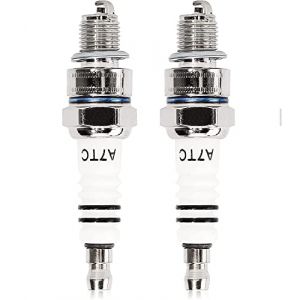Wai Danie 2 x Bougie d'allumage A7TC C7HSA Compatible avec GY6 50cc 70cc 90cc 110cc 125cc 140cc 150cc ATV Moped Quads Go Kart Scooter 4 Wheeler Pit Bike Dirt Bike Buggy Taotao ATC110 Moteurs 4 Temps (motorcycleparts store, neuf)