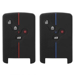 Etui Carte Renault, 2 Pièces Coque Carte Renault, Accessoires Clio 4, Protection Coque Clé pour Renault Clio, Renault Coque de Clé, Renault Megane 3 RS Accessories, Protection Commande Captur (SUSAN ALICE MORROW-, neuf)