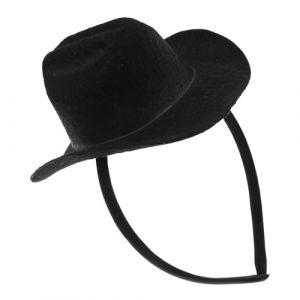 Didiseaon Mini Serrage-T&ecirc;te Chapeau Haut-de-Forme 135 CM Noir Accessoire de D&eacute;guisement Vintage Coiffe Costume Ann&eacute;es 20 Serrage-T&ecirc;te Bibi L&eacute;ger pour F&ecirc;te Halloween Carnaval et Mariage (Merkowski, neuf)