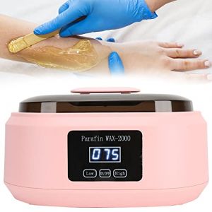 NSXAYIWE Chauffe Cire,2L Chauffe Cire Epilation,200W Kit Epilation Cire Pour Corps, Jambes, Visage, Aisselles, Epilation Maillot,Appareil Cire Epilation(EU220V) (ChewRes, neuf)