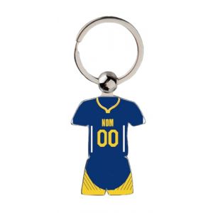 Porte Clé Maillot Basket Les Warriors Personnalisable avec Nom et Numéro (MA COQUE SPORT, neuf)
