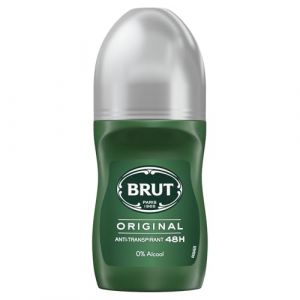 BRUT – Déodorant Roll-on 48h Anti-transpirant, Protection Longue Durée et Fraîcheur Intense (50 mL) - lot de 4 - Vendu par Lot (Marché Parisien, neuf)