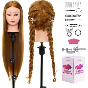 Neverland Tête à Coiffer Tête à Coiffer Professionnelle Tete a Coiffer Professionnelle Tete a Coiffer Enfant Poupée Avec Cheveux Tête a Maquillage Cheveux Tete a Coiffer Professionnel (DayBetterDeals, neuf)