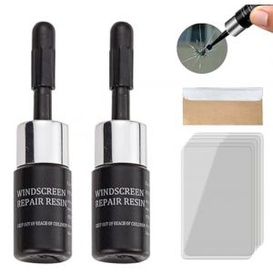 Kit de r&eacute;paration de fissures en verre, liquide de r&eacute;paration de verre, kit de r&eacute;paration de miroir &agrave; base de r&eacute;sine, liquide de r&eacute;paration de verre bris&eacute;, nano fluide de remplissage pour r&eacute;parer les (DongGuanShiZhiWuDaWangLuoKeJiYouXianGongSi, neuf)