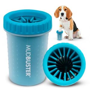 Dexas MudBuster Outil Portable de Nettoyage de Pattes de Chien Bleu Taille M (Royal Pet Kingdom United Kingdom, neuf)