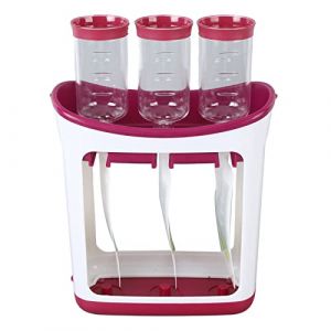 Station de Remplissage D'Aliments pour Bébés, Station de Remplissage de Sachets pour Aliments pour Bébés avec 10 Sachets Compressibles, Presse-purée de Jus de Fruits Frais (hightseck, neuf)
