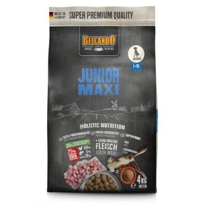 Belcando Junior Maxi Nourriture compl&egrave;te pour Chiens Jeunes &agrave; partir de 4 Mois [4 kg] (CYNO-PRO, neuf)