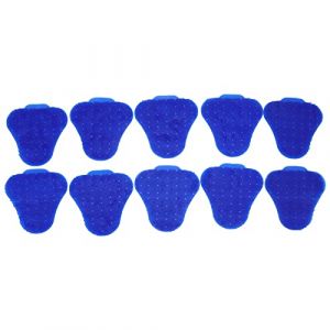 Natudeco 10pcs Écran D'urinoir Desodorisant Urinoi Filtre à Urinoir Anti-Éclaboussures Urinoir Grille Urinoir pour Urinoir Les Hôtels, Les Restaurants (Bleu) (Jiadiru, neuf)