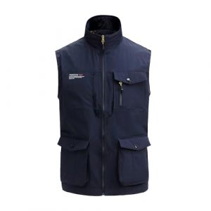 MeiLayM Gilet D'ext&eacute;rieur pour Homme Gilet de P&ecirc;che avec Multi-Poches L&eacute;ger Respirant &agrave; S&eacute;chage Rapide Veste Camping p&ecirc;che Gilet de Randonn&eacute;e en Plein air Gilet de Photographie (MeiLayM, neuf)