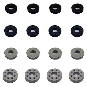 CUZKC 16 PCS 4 Forces Différentes Precision Rings Aim Assist Contrôle de Mouvement pour Steam Deck, PS5, PS4, Xbox One, Switch OLED, Switch Lite, Switch Pro Manette,controller zubehör POUR ps5 (CUZKC, neuf)