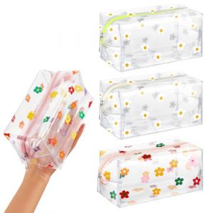 CATOR 3 Pi&egrave;ces Trousse de Toilette Transparente, &Eacute;tanche Trousse de Voyage Sacs Multifonction Trousse de Toilette Voyage Transparente Sac Cosm&eacute;tiques Voyage Avion Sac pour Homme et Femme (QUQU JIANING, neuf)