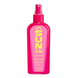Sun In Tropical Breeze Spray &Eacute;claircissant Cheveux 1-Pack - Sans Paraben, Naturel &Eacute;claircissant Cheveux - avec Aloe, Camomille et Botanique Nourrissante, 138mL (BDL Solutions, neuf)