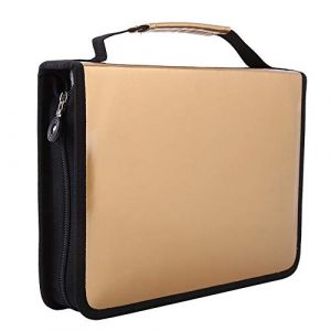 Trousse &agrave; Crayons Pencil Case 150 Slots PU Zipper en Cuir Grande Capacit&eacute; &Eacute;cole Bureau &Eacute;tude Universit&eacute; dor&eacute; (Simangy, neuf)