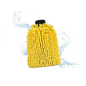 DU Life 1 Gant de Lavage de Voiture en Microfibre de qualit&eacute; sup&eacute;rieure - Doux et Absorbant - &Eacute;ponges de Lavage de Voiture en Chenille pour l'entretien Professionnel de la Voitures (Ean-BC, neuf)