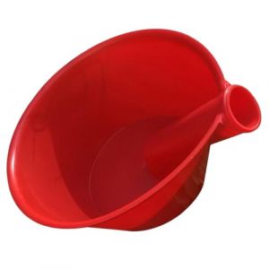 Angoily Louche &agrave; Arroser Plastique Rouge Moyenne Pelle &agrave; Eau Longue Poign&eacute;e pour Jardinage Accessoire Multifonction pour Arrosage et Fertilisation Outil R&eacute;sistant et Ergonomique (Ceoning, neuf)
