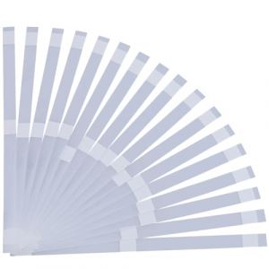 craspire 20 pcs 15 mm de Large Bandes de Colle Thermique pour Livres R&eacute;paration Reliure Support en Maille EVA Adh&eacute;sif Thermofusible Positionnement &agrave; Trois Points Documents de Bureau Papier Livre (CRASPIRE FR, neuf)