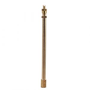Keenso Extension de Valve de Pneu, Extension pour Gonflage Rallonge de valve Adaptateur d'Extension 140mm en Laiton (140mm) (Ouxiubo, neuf)