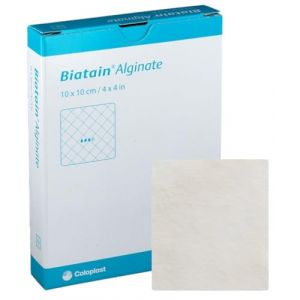 BIATAIN ALGINATE 10X10 3Unit&eacute;s 3710 Code : 480681 (FARMACIA-ORTOPEDIA MAGISTRAL, neuf)