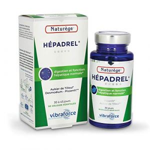 H&eacute;padrel - 90 g&eacute;lules de 400 mg Tr&egrave;s dos&eacute;es - D&eacute;tox du foie - H&eacute;patobiliaire (v&eacute;sicule) - D&eacute;tox (colon) - H&eacute;pato-protecteur (foie) - Aubier de tilleul, Chardon marie, Desmodium... (Hyperbio, neuf)