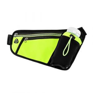 Guyode Ceinture Running, Porte Telephone Course a Pied, Ceinture Hydratation Running, Réglable Convient pour Gym, Voyage, Escalade, Randonnée, Marathon, Vélo (Bouteilles Non incluses) Vert (Wholeston OÜ, neuf)