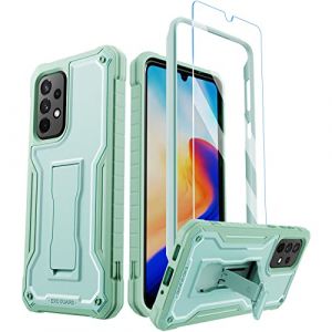 ExoGuard pour Samsung Galaxy A33 5G Coque, &Eacute;tanche Antichoc avec Protecteur d'&Eacute;cran 360 Protection Antichoc de Qualit&eacute; Militaire, Compatible avec Galaxy A33 Coque(Green) (ExoGuard, neuf)
