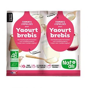 Natali - Ferment Pour Yaourt Au Lait De Brebis 2X6G - Vendu par unit&eacute; (Les Trois Mousquetaires, neuf)